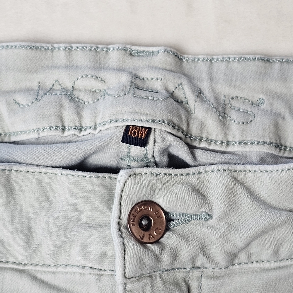 JAG Jeans Girlfriend 18W light wash women’s plus - Picture 2 of 11